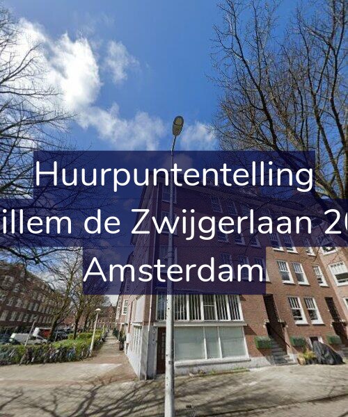 Foto gevel Huurpuntentelling voor Willem de Zwijgerlaan 205, Amsterdam