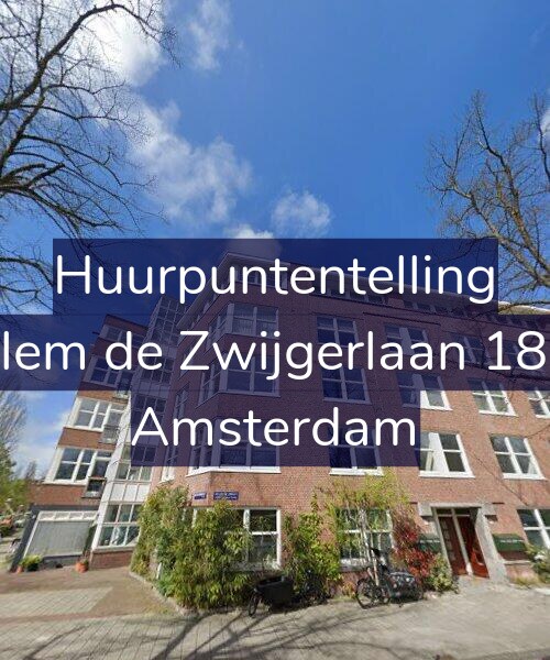 Foto gevel Huurpuntentelling voor Willem de Zwijgerlaan 183-2, Amsterdam