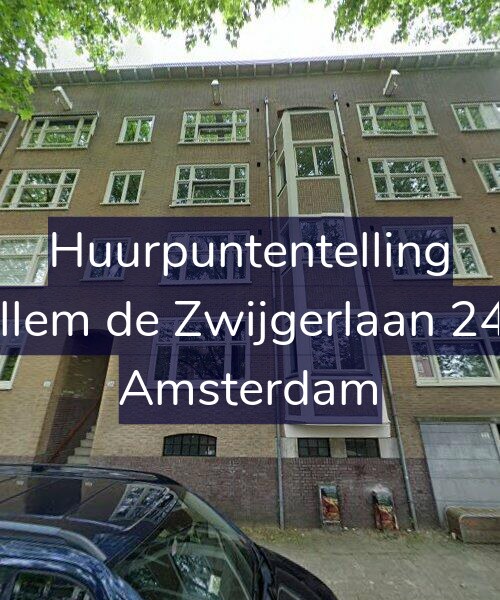 Foto gevel Huurpuntentelling voor Willem de Zwijgerlaan 24-H, Amsterdam