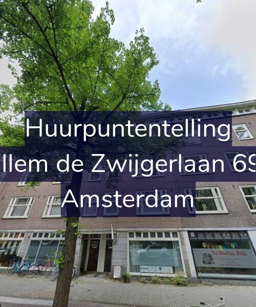 Foto gevel Huurpuntentelling voor Willem de Zwijgerlaan 69-1, Amsterdam