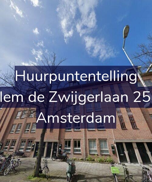 Foto gevel Huurpuntentelling voor Willem de Zwijgerlaan 253-B, Amsterdam