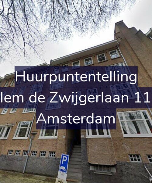 Foto gevel Huurpuntentelling voor Willem de Zwijgerlaan 110-1, Amsterdam