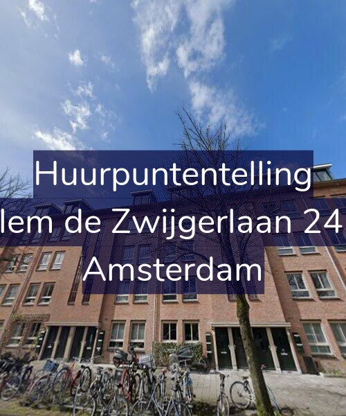 Foto gevel Huurpuntentelling voor Willem de Zwijgerlaan 243-C, Amsterdam