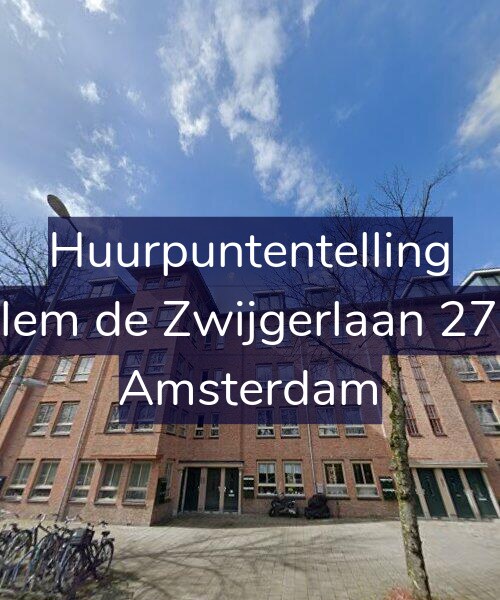 Foto gevel Huurpuntentelling voor Willem de Zwijgerlaan 273-E, Amsterdam