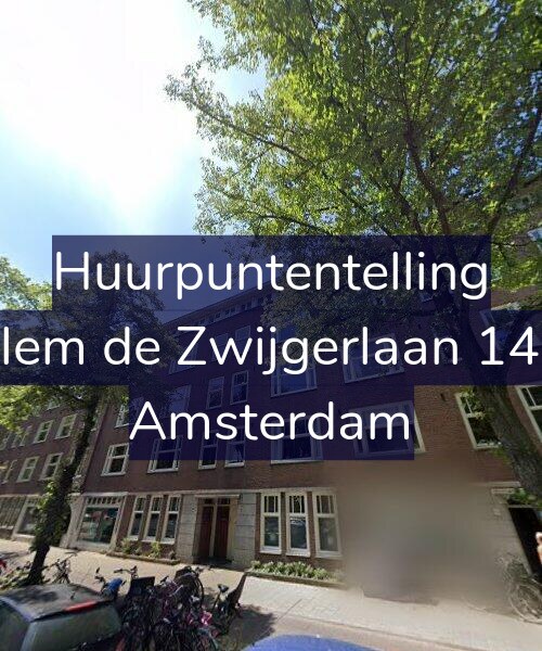 Foto gevel Huurpuntentelling voor Willem de Zwijgerlaan 141-4, Amsterdam