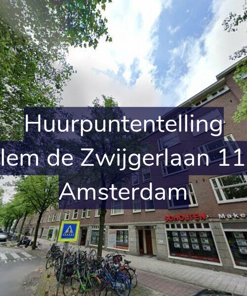 Foto gevel Huurpuntentelling voor Willem de Zwijgerlaan 119-1, Amsterdam
