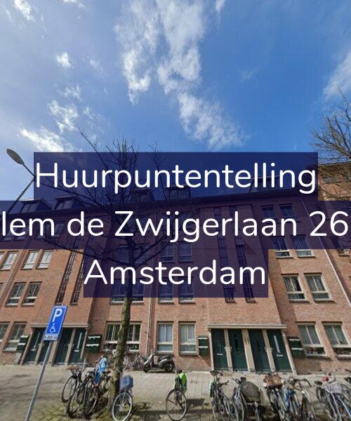 Foto gevel Huurpuntentelling voor Willem de Zwijgerlaan 267-E, Amsterdam
