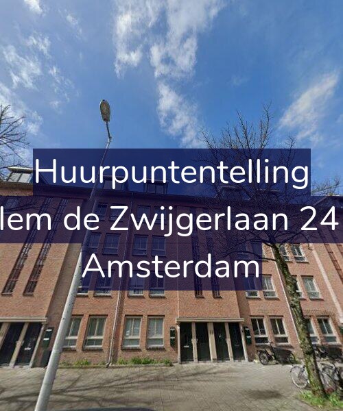 Foto gevel Huurpuntentelling voor Willem de Zwijgerlaan 247-A, Amsterdam