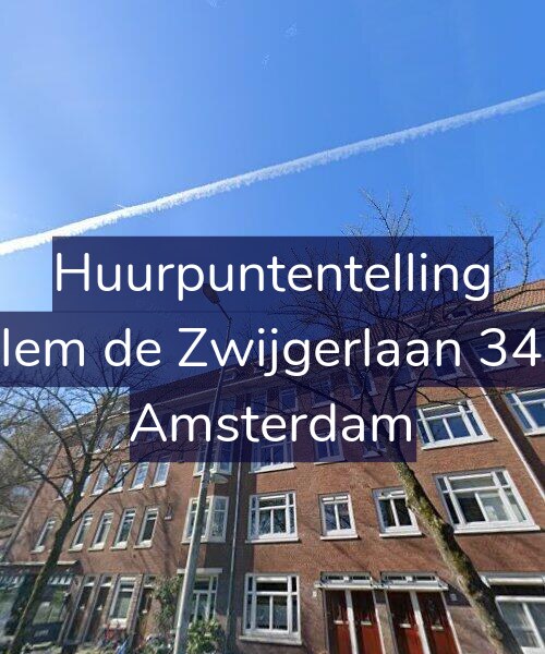 Foto gevel Huurpuntentelling voor Willem de Zwijgerlaan 341-3, Amsterdam