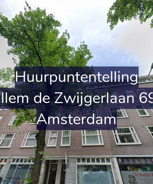 Foto gevel Huurpuntentelling voor Willem de Zwijgerlaan 69-2, Amsterdam