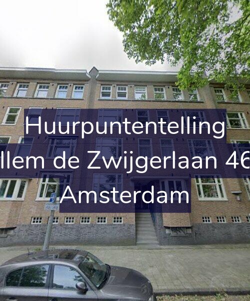 Foto gevel Huurpuntentelling voor Willem de Zwijgerlaan 46-H, Amsterdam