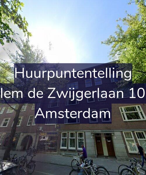 Foto gevel Huurpuntentelling voor Willem de Zwijgerlaan 103-2, Amsterdam