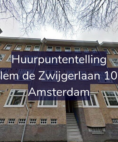 Foto gevel Huurpuntentelling voor Willem de Zwijgerlaan 102-1, Amsterdam