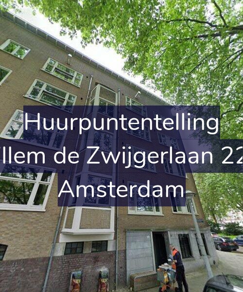 Foto gevel Huurpuntentelling voor Willem de Zwijgerlaan 22-1, Amsterdam