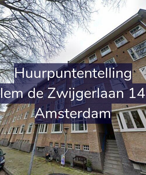 Foto gevel Huurpuntentelling voor Willem de Zwijgerlaan 140-1, Amsterdam