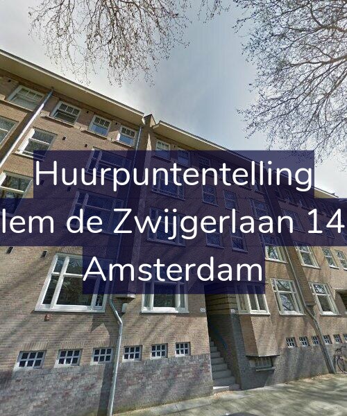 Foto gevel Huurpuntentelling voor Willem de Zwijgerlaan 146-2, Amsterdam