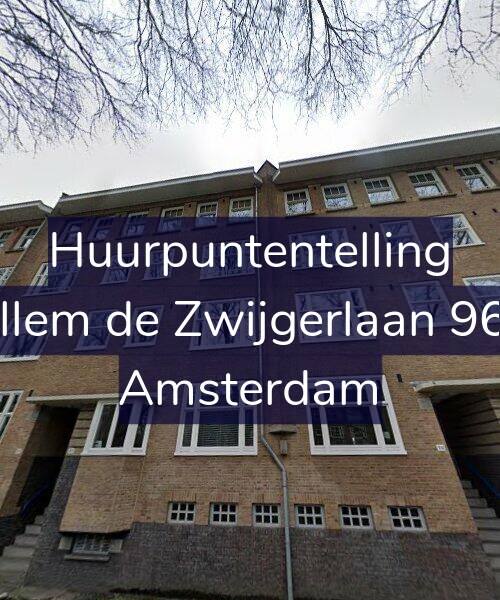 Foto gevel Huurpuntentelling voor Willem de Zwijgerlaan 96-H, Amsterdam