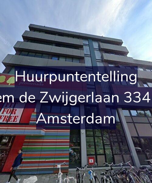 Foto gevel Huurpuntentelling voor Willem de Zwijgerlaan 334-C16, Amsterdam