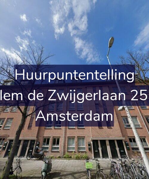 Foto gevel Huurpuntentelling voor Willem de Zwijgerlaan 255-C, Amsterdam