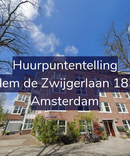 Foto gevel Huurpuntentelling voor Willem de Zwijgerlaan 183-H, Amsterdam