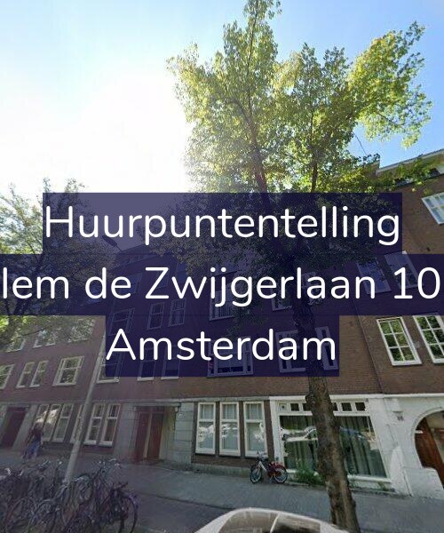 Foto gevel Huurpuntentelling voor Willem de Zwijgerlaan 109-1, Amsterdam