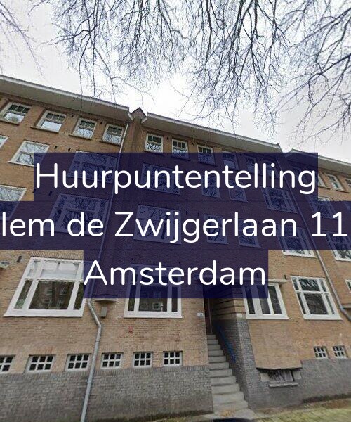 Foto gevel Huurpuntentelling voor Willem de Zwijgerlaan 118-2, Amsterdam