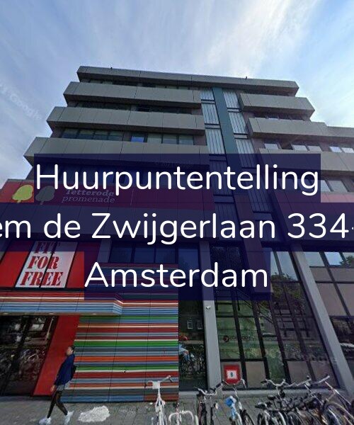 Foto gevel Huurpuntentelling voor Willem de Zwijgerlaan 334-D12, Amsterdam