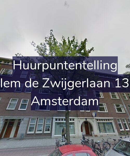 Foto gevel Huurpuntentelling voor Willem de Zwijgerlaan 135-3, Amsterdam