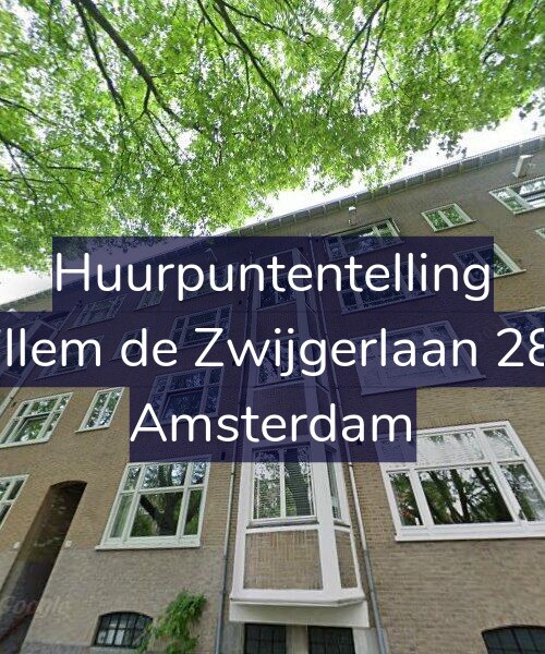 Foto gevel Huurpuntentelling voor Willem de Zwijgerlaan 28-2, Amsterdam
