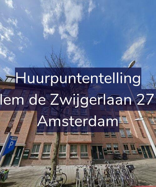 Foto gevel Huurpuntentelling voor Willem de Zwijgerlaan 271-B, Amsterdam