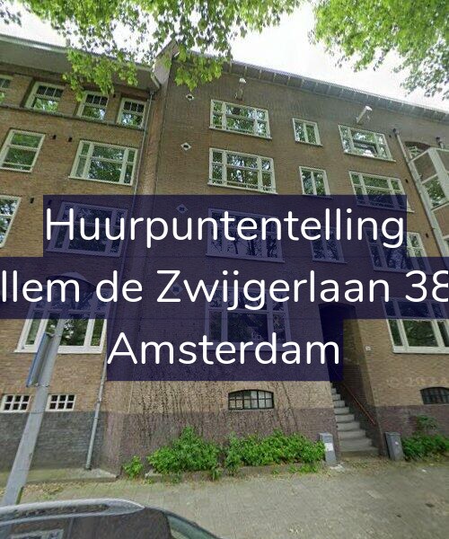 Foto gevel Huurpuntentelling voor Willem de Zwijgerlaan 38-H, Amsterdam