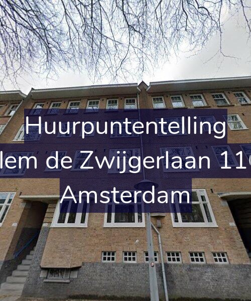Foto gevel Huurpuntentelling voor Willem de Zwijgerlaan 116-H, Amsterdam