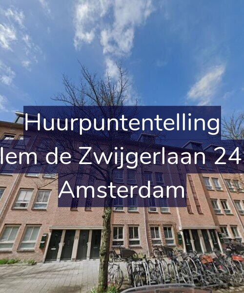 Foto gevel Huurpuntentelling voor Willem de Zwijgerlaan 249-B, Amsterdam