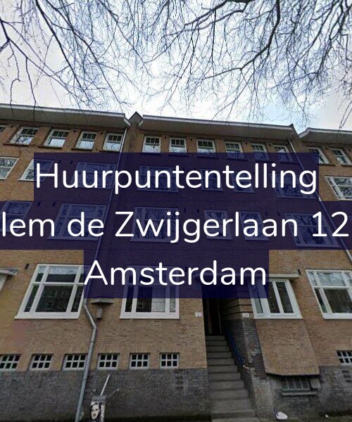 Foto gevel Huurpuntentelling voor Willem de Zwijgerlaan 122-1, Amsterdam
