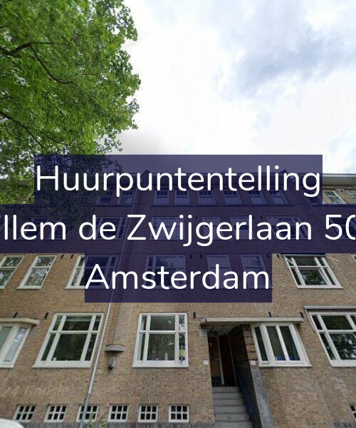 Foto gevel Huurpuntentelling voor Willem de Zwijgerlaan 50-3, Amsterdam