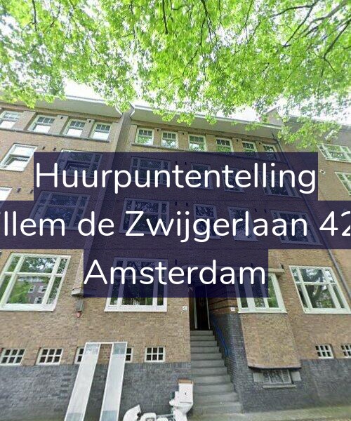 Foto gevel Huurpuntentelling voor Willem de Zwijgerlaan 42-1, Amsterdam