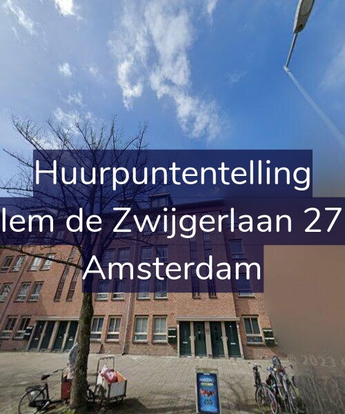 Foto gevel Huurpuntentelling voor Willem de Zwijgerlaan 279-E, Amsterdam