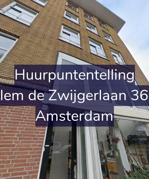 Foto gevel Huurpuntentelling voor Willem de Zwijgerlaan 360-1, Amsterdam