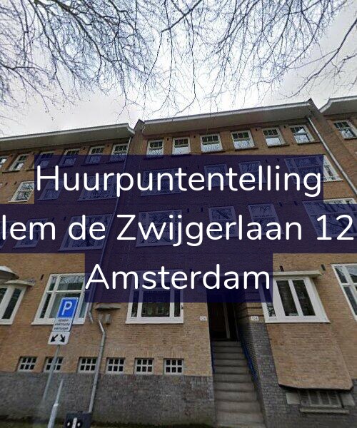 Foto gevel Huurpuntentelling voor Willem de Zwijgerlaan 126-2, Amsterdam