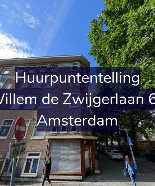 Foto gevel Huurpuntentelling voor Willem de Zwijgerlaan 68, Amsterdam
