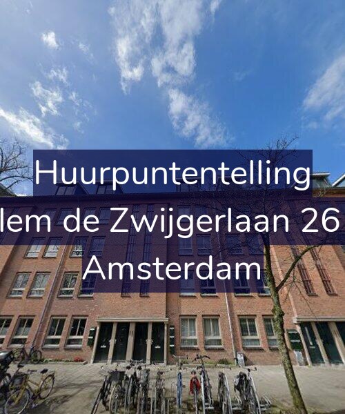 Foto gevel Huurpuntentelling voor Willem de Zwijgerlaan 261-D, Amsterdam