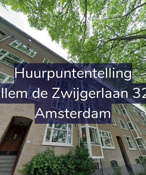 Foto gevel Huurpuntentelling voor Willem de Zwijgerlaan 32-3, Amsterdam