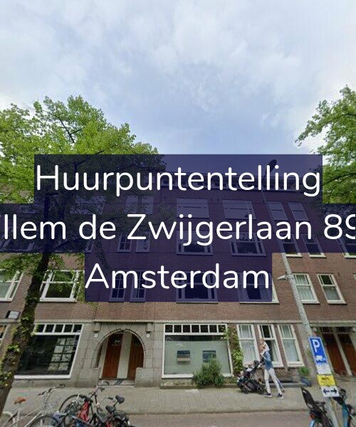 Foto gevel Huurpuntentelling voor Willem de Zwijgerlaan 89-1, Amsterdam