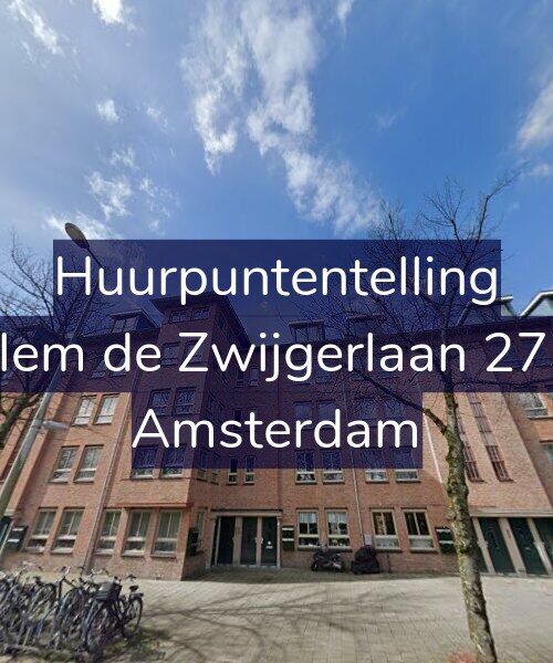 Foto gevel Huurpuntentelling voor Willem de Zwijgerlaan 273-B, Amsterdam