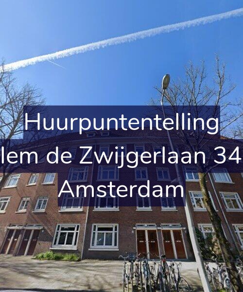 Foto gevel Huurpuntentelling voor Willem de Zwijgerlaan 349-3, Amsterdam