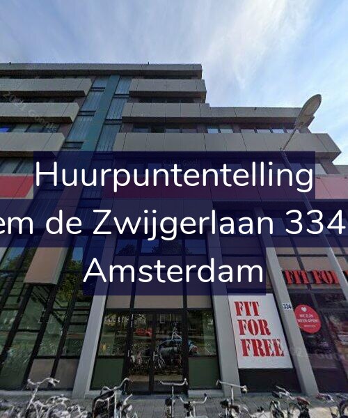 Foto gevel Huurpuntentelling voor Willem de Zwijgerlaan 334-E16, Amsterdam