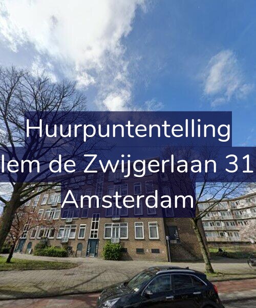 Foto gevel Huurpuntentelling voor Willem de Zwijgerlaan 313-1, Amsterdam