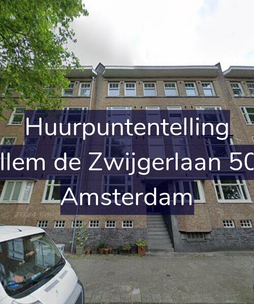 Foto gevel Huurpuntentelling voor Willem de Zwijgerlaan 50-H, Amsterdam