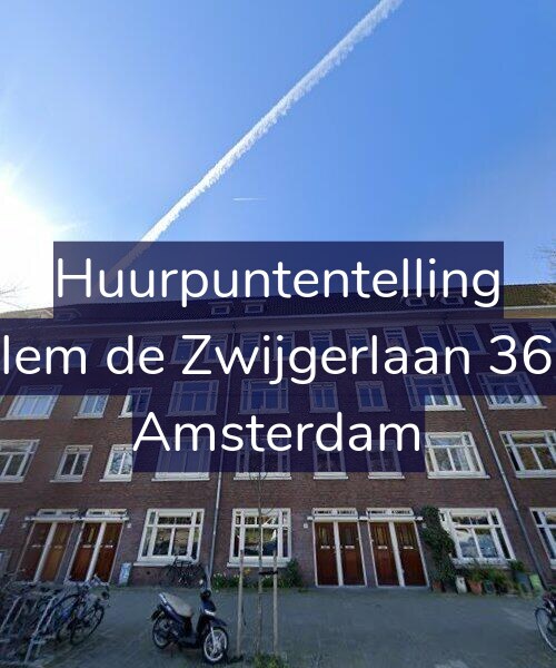 Foto gevel Huurpuntentelling voor Willem de Zwijgerlaan 361-3, Amsterdam