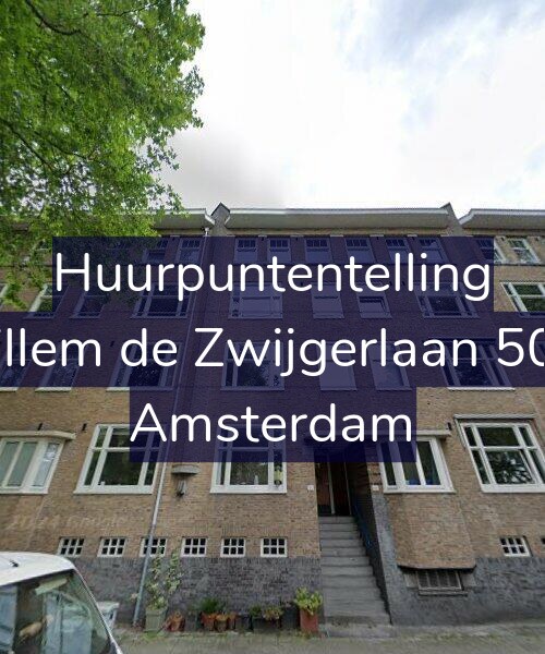 Foto gevel Huurpuntentelling voor Willem de Zwijgerlaan 50-1, Amsterdam